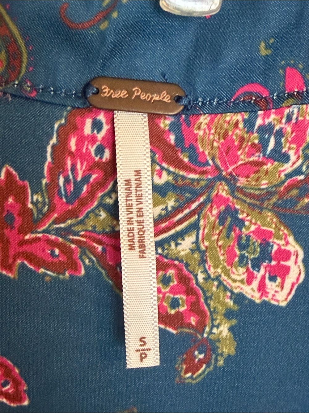 Free People Sylvia A-Line Baby Doll Dress Boho Small - Picture 6 of 8